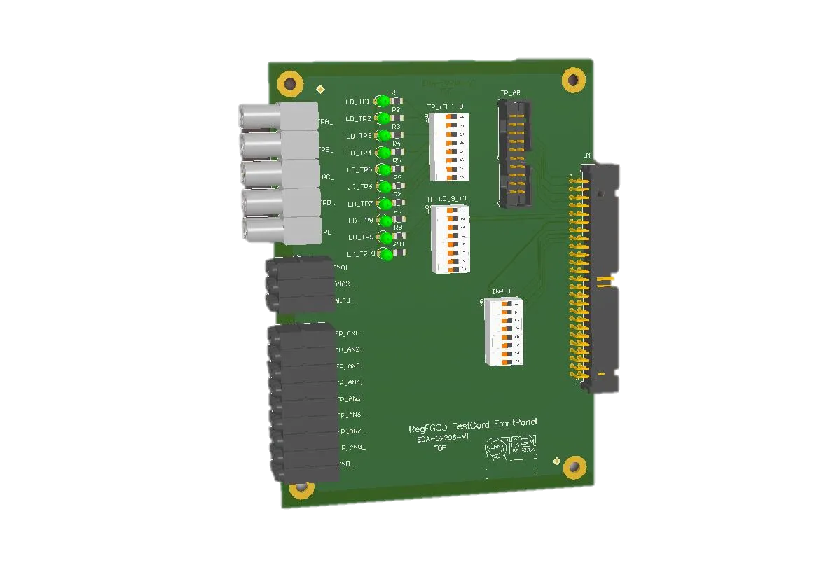 EDA-02296-V1 front panel card