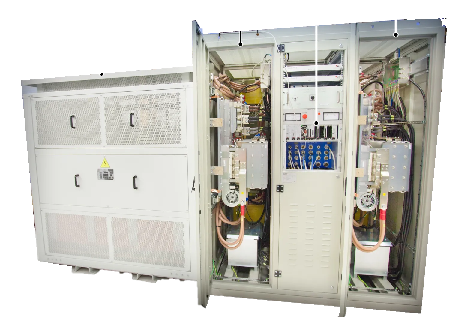 600 kW converter immune to grid transients